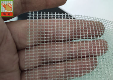 Transparent Extruded Plastic Netting / PP Filter Netting For RO 2MM * 2MM Square Hole Size