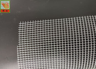 Transparent Extruded Plastic Netting / PP Filter Netting For RO 2MM * 2MM Square Hole Size