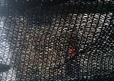 হাল্কা ওজন PE ক্ষয় কন্ট্রোল মৃত্তিকা নেট কভার কালো রঙ জন্য জালের বুনানি